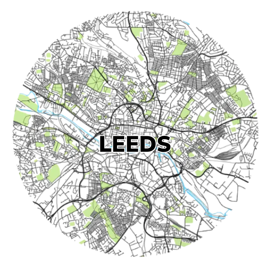 Leeds coverage map