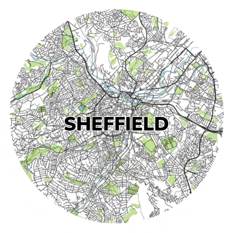 Sheffield coverage map