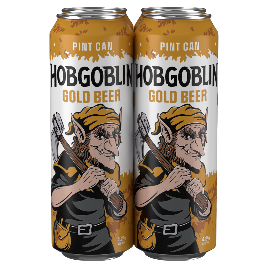 Hobgoblin Gold Beer 4 x 568ml